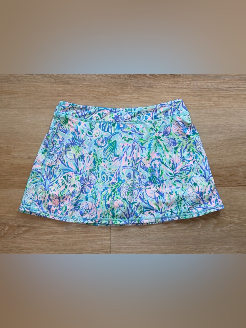 Lilly Pulitzer Girls Luxletic Aila Nautical Skirt